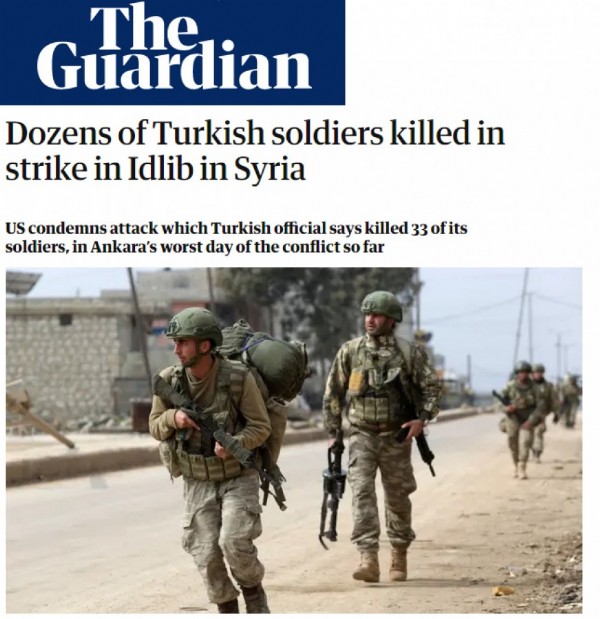 İngiliz basınından Türk askerlerini Ruslar vurdu iddiası